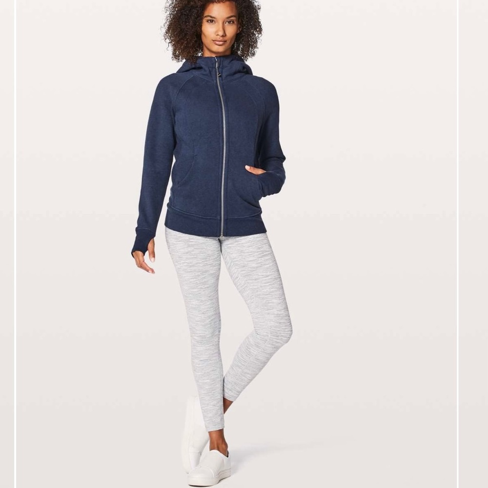 Lululemon Scuba Hoodie Heather Blue Size 2